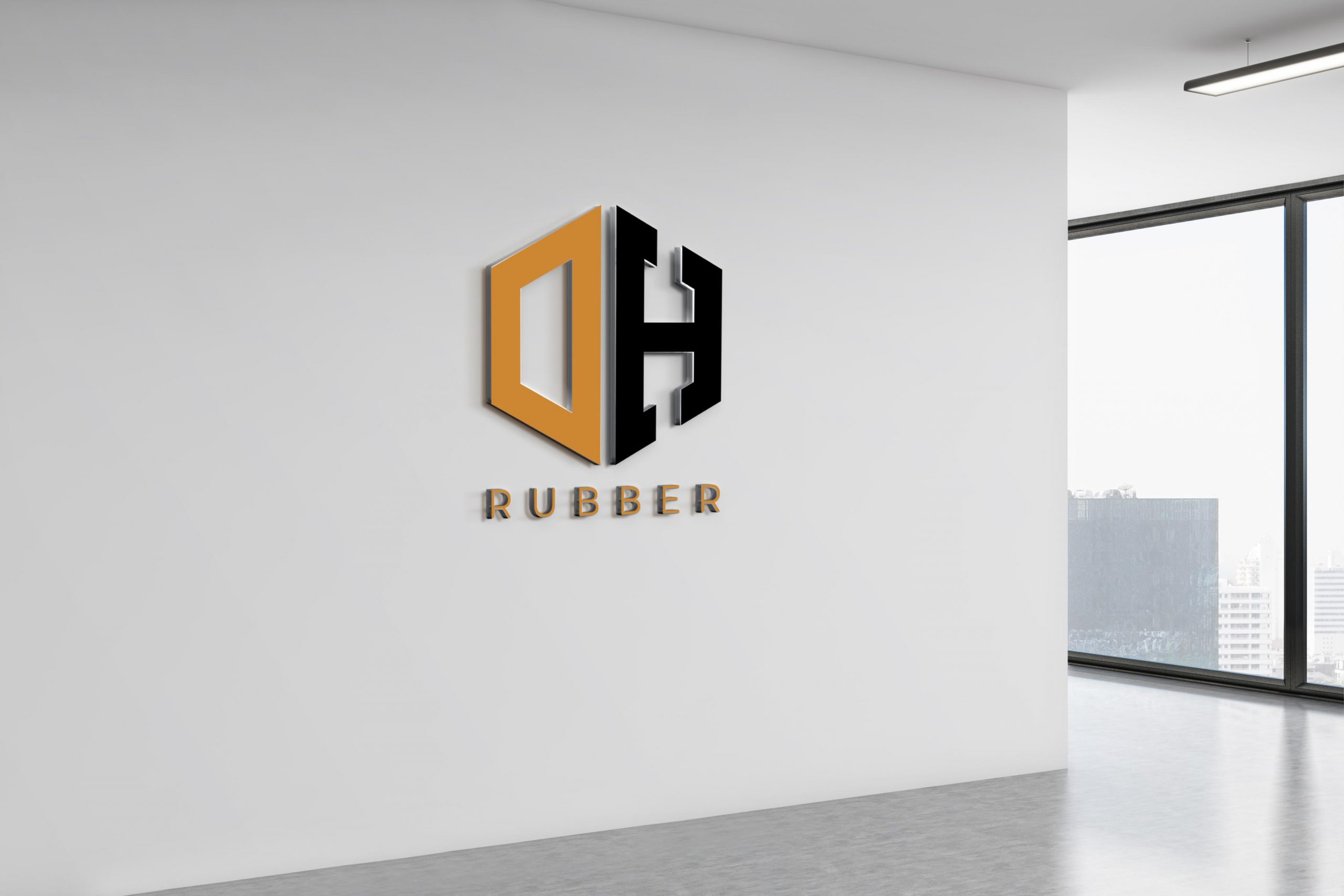 logo dh rubber